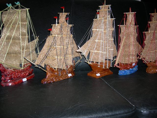 корабли с песочными парусами